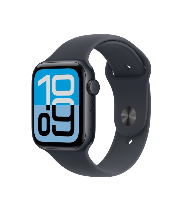 Apple Watch SE 3 GPS + Cellular, 44 mm, Midnight Aluminium, Midnight Sport Band (M/L) - 1