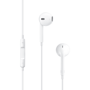 Apple EarPods, 3.5 mm audio plug, White