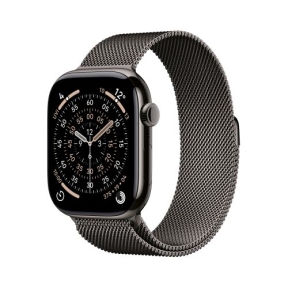 Apple Watch Series 11, Apple S10, 64GB, GPS + Cellular, 42 mm, Titanium, Slate, Milanese Loop, One Size