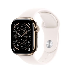 Apple Watch Series 11, Apple S10, 64GB, GPS + Cellular, 42 mm, Titanium, Light Blush, Sport Band, M/L