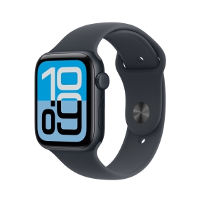 Apple Watch SE 3 GPS + Cellular, 44 mm, Midnight Aluminium, Midnight Sport Band (S/M) - 1