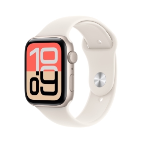 Apple Watch SE 3 GPS, 40 mm, Starlight Aluminium, Starlight Sport Band (S/M) - 1