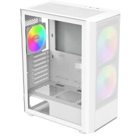 Case, MONTECH, ATX/micro ATX/Mini-ITX, White, Midi Tower, PC, MONTECH X2 PLUS (W), X2PLUS(W)