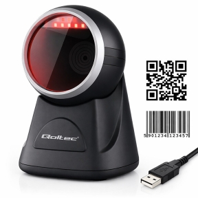 QOLTEC 50879 1D 2D barcode and QR code