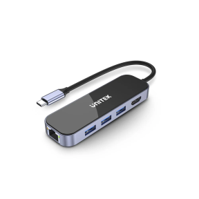 UNITEK D1084A Hub USB-C 3x USB-A 3.1