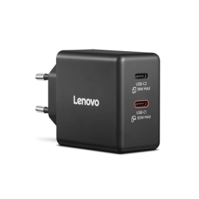 LENOVO Dual USB-C 65W GaN Charger