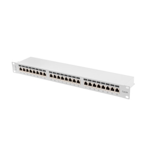 LANBERG patch panel 24port 1U cat.6A FTP