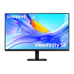 LCD Monitor, SAMSUNG, 32, 4K, Panel VA, 3840x2160, 16:9, 60Hz, 5 ms, Swivel, Pivot, Height adjustable, Tilt, Colour Black, LS32D800UAUXEN