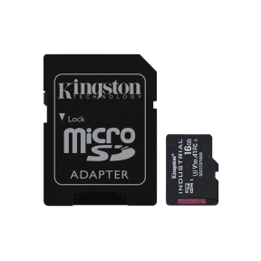 KINGSTON 16GB microSDHC Industrial C10