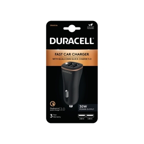 MOBILE CHARGER CAR USB/2P DR6010A DURACELL