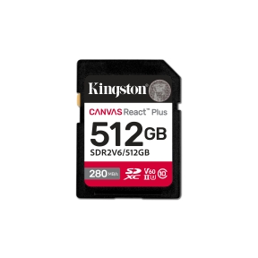 KINGSTON 512GB Canvas React Plus SDXC