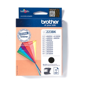 BROTHER LC223BK ink black 550pages