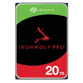 HDD, SEAGATE, IronWolf Pro, 20TB, SATA, 256 MB, 7200 rpm, 3,5, ST20000NT001