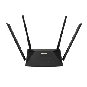 Wireless Router, ASUS, RT-AX53U, Wi-Fi 6 (802.11ax), Ethernet WAN Yes, WAN connection type RJ-45, Ethernet LAN Yes, 3G Yes, 4G Yes, 1xLAN ports, USB port Yes, RT-AX53U