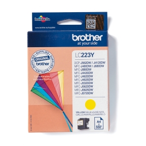 BROTHER LC223Y ink yellow 550pages