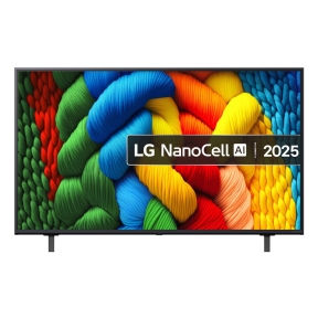 TV Set, LG, 50 , 4K Ultra HD, 3840 x 2160 pixels, Flat, 16:9, NanoCell, 50NANO80A6B