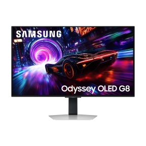 Monitor, SAMSUNG, 32 , 3840 x 2160 pixels, 4K Ultra HD, Native aspect ratio 16:9, OLED, Flat, LS32FG812SUXEN