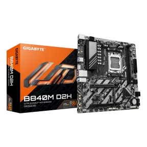Mainboard, GIGABYTE, AMD B840, Socket AM5, micro ATX, RAM DDR5-SDRAM, 2xSlots, 2xNumber of M.2 (M) slots, B840M D2H (Rev. 1.1), B840MD2H1.1