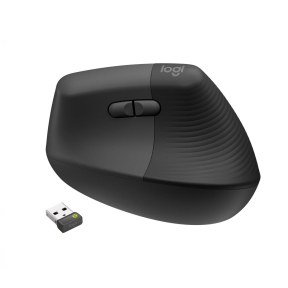 MOUSE USB OPTICAL WRL VERTICAL/BLACK RIGH 910-006494 LOGITECH