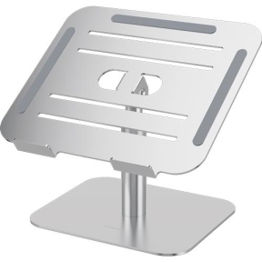 Fellowes Alumia Laptop Riser Desk Based Laptop Stand Max Size 15 inch Max Weight 5kg Silver