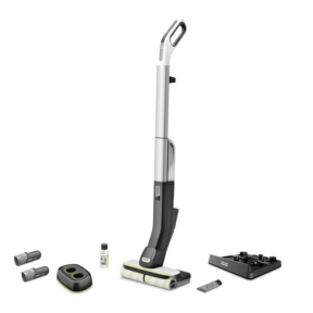 Vacuum Cleaner, KARCHER, dry&wet, Stick vacuum, Grey/Black, Bagless, Battery, 1.056-400.0