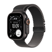 Apple Watch Ultra 3 GPS + Cellular, 49 mm, Black Titanium, Black Titanium Milanese Loop (M)