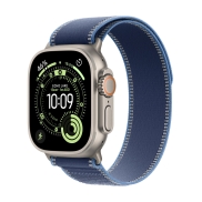 Apple Watch Ultra 3 GPS + Cellular, 49 mm, Natural Titanium, Blue/Bright Blue Trail Loop (M/L)