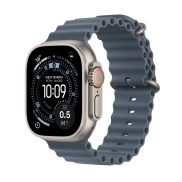 Apple Watch Ultra 3 GPS + Cellular, 49 mm, Natural Titanium, Anchor Blue Ocean Band
