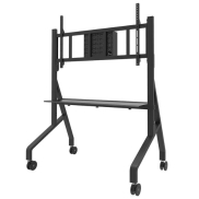 Neomounts FL50-575BL1 TV trolley 65-115" - fast installation - TÜV