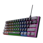 Trust GXT 867 Acira keyboard Gaming USB QWERTY US English Black