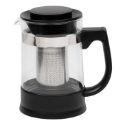 GLASS TEAPOT 950ML/90512 RESTO