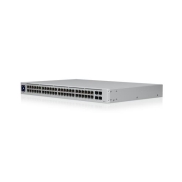 Switch, UBIQUITI, USW-48-POE, Type L2, Rack, 48x10Base-T / 100Base-TX / 1000Base-T, 4xSFP, PoE ports 32, 195 Watts, USW-48-POE