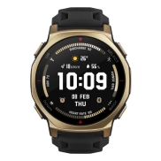 Amazfit T-rex 3 Pro 3.35 cm (1.32") AMOLED 44 mm Digital 466 x 466 pixels Touchscreen Gold Wi-Fi GPS (satellite)