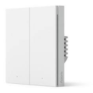 SMART HOME WIRED SWITCH DOUBLE/WS-EUK02 AQARA