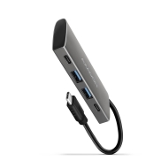 Axagon HMC-4G2 USB 3.2 Gen 2 10 Gbps hub, 2x USB-A, 2x USB-C, 13cm USB-C cable
