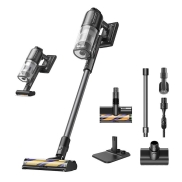 Vacuum Cleaner, DREAME, R20 Ultra, Dry, 2-in-1 stick vacuum, Black, Bagless, Battery, Suction power 27000 Pa,  2.2 kg, VRV57F