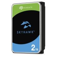 HDD, SEAGATE, SkyHawk,  2 TB, Serial ATA III, Buffer 256 MB, 3.5 , ST2000VX017