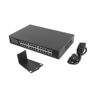 LANBERG Switch rack RSFE-24P-2C-360