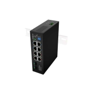 LANBERG Switch POE 4xBT 4xAT 2xSFP DIN