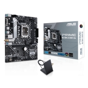 Mainboard, ASUS, Intel H610, LGA1700, Micro-ATX, Memory DDR4, Memory slots 2, 1xPCI-Express 3.0 1x, 1xPCI-Express 4.0 16x, 2xM.2, 1x15pin D-sub, 1xHDMI, 1xDisplayPort, 2xAudio-In, 1xAudio-Out, 4xUSB 2.0, 2xUSB 3.2, 2xPS/2, 1xRJ45, 2xRF-Out, H610M-AWIFID4