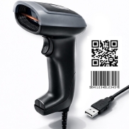 QOLTEC Wired QR Barcode Scanner USB