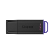 Kingston Technology DataTraveler 512GB Portable USB 3.2 Gen 1 Exodia Black/Purple