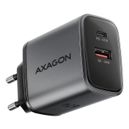 Axagon ACU-PQ67 PD3.0 & QC4+ 2xOUTPUTS wall charger 67W