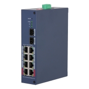 Switch, DAHUA, CHS4210-8GT-110, Switch type Managed, Switch layer L2, CHS4210-8GT-110