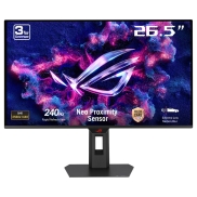 Monitor, ASUS, 26.5 , 2560 x 1440 pixels, Quad HD, Native aspect ratio 16:9, QD-OLED, Flat, 90LM0C80-B01171
