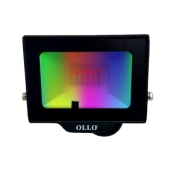 Lamp, OLLO, Power consumption 50 Watts, Luminous flux 4750 Lumen, AC220-240V, Beam angle 110 degrees, VS121C-50W-RGB