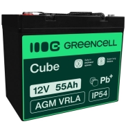 GREENCELL battery AGM VRLA 12V 55Ah