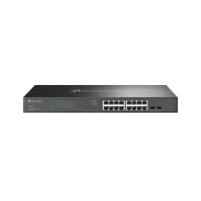 Switch, TP-LINK, Omada, SG2218P, Desktop/pedestal, 16x10Base-T / 100Base-TX / 1000Base-T, 2xSFP, PoE+ ports 16, 150 Watts, SG2218P