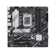 Mainboard, ASUS, Intel B760 Express, LGA1700, Micro-ATX, Memory DDR4, Memory slots 4, 1xPCI-Express 4.0 16x, 2xM.2, 1xHDMI, 1xDisplayPort, 4xUSB 2.0, 2xUSB 3.2, 1xPS/2, 1xRJ45, 3xAudio port, PRIMEB760M-AD4-CSM