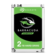 HDD, SEAGATE, Barracuda, 2TB, SATA 3.0, 256 MB, 7200 rpm, Discs/Heads 1/2, 3,5, ST2000DM008